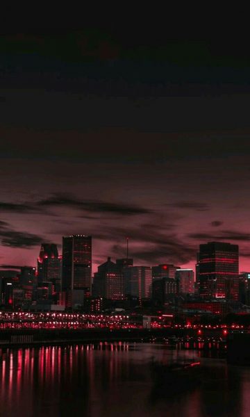 hình nền tối đẹp khung cảnh thành phố