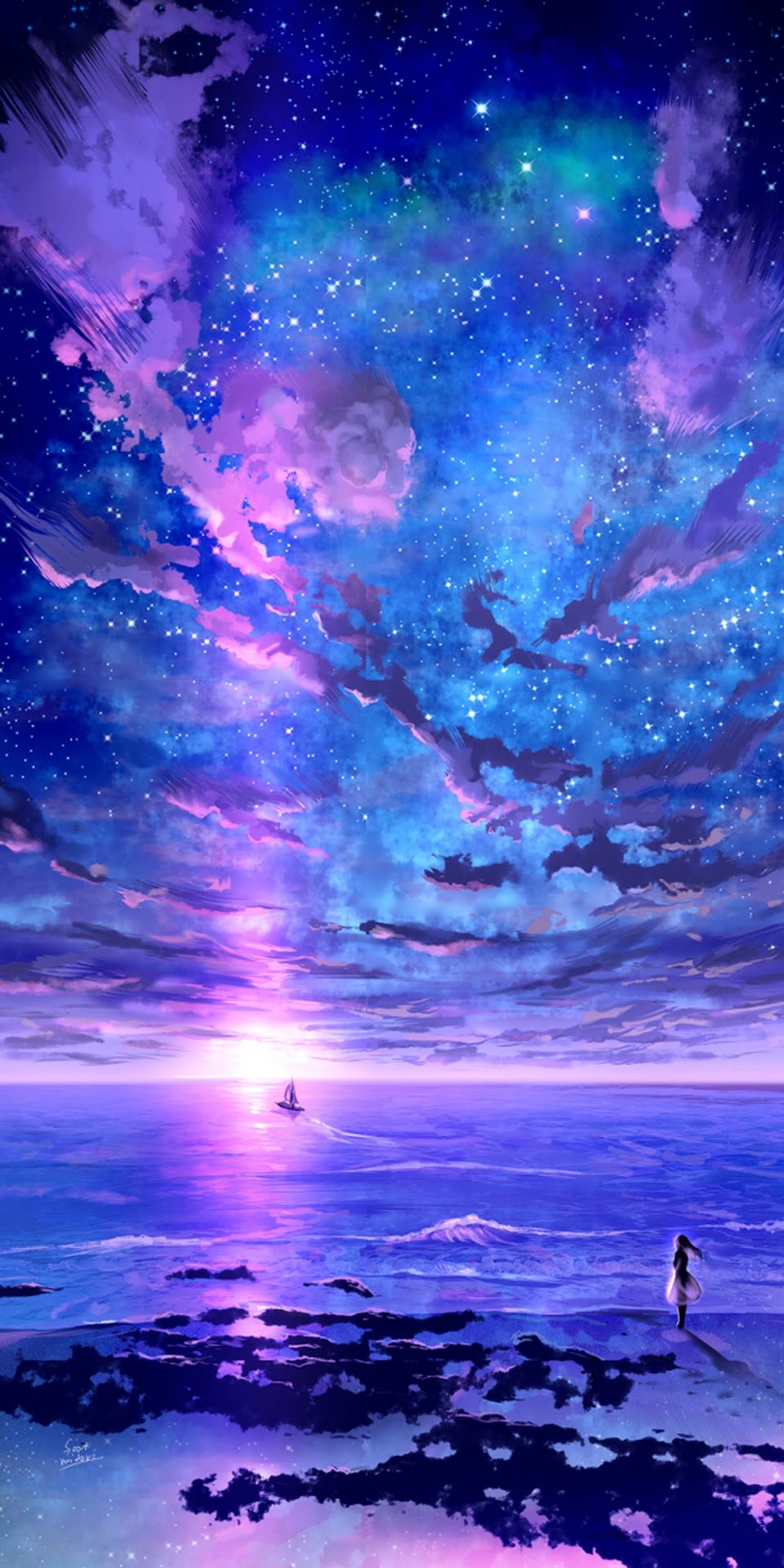 Pin by ミ☆ღゴールデン探偵☆彡 on The Galaxy Anime | Fantasy concept art, Animation  art, Anime galaxy