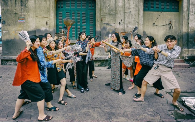 Hình ảnh nhóm phong cách xưa