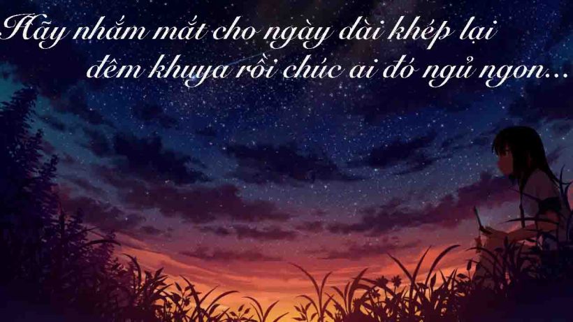 Hình ảnh và lời chúc ngủ ngon đẹp và ý nghĩa (5)