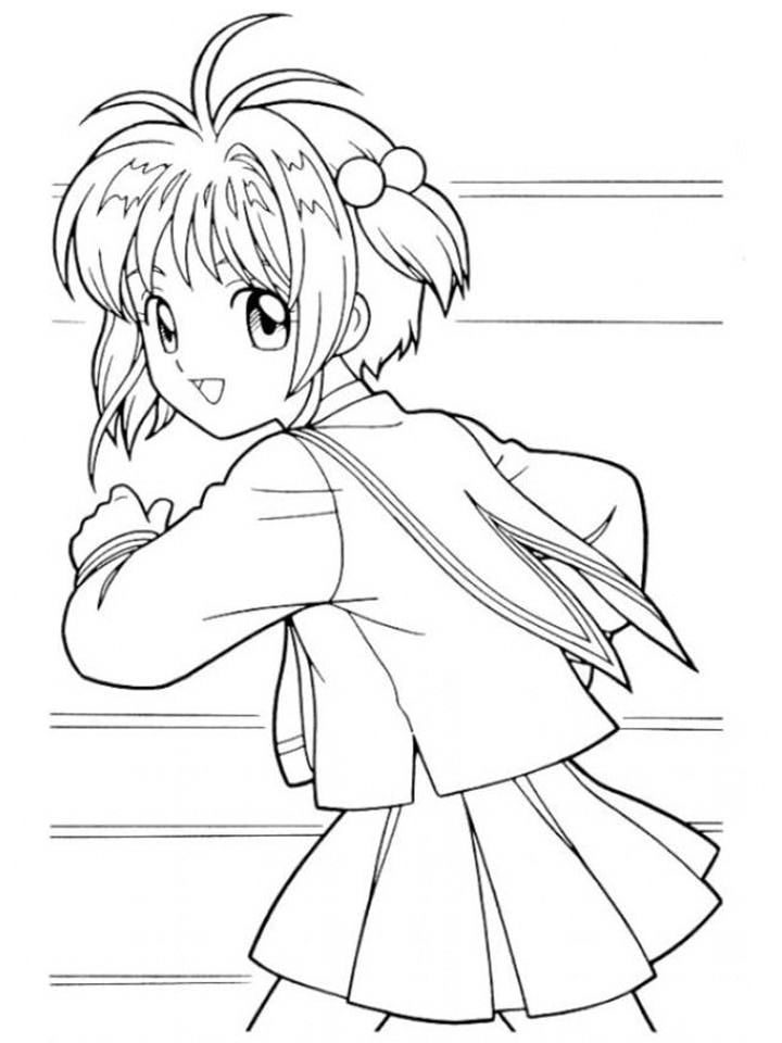 Tomoyo Daidouji chibi  Anime Chibi Cardcaptor sakura