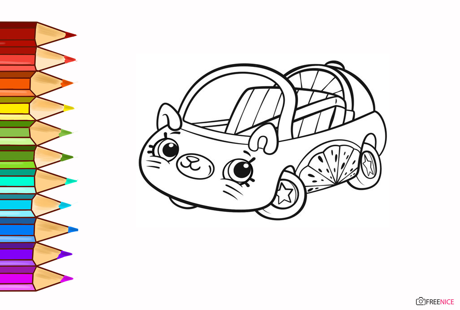 Chi tiết 58 về hình tô màu xe ô tô mới nhất  cdgdbentreeduvn
