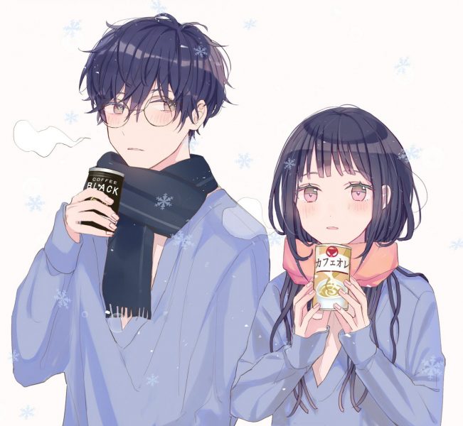 avatar cặp anime cho 2 người yêu nhau