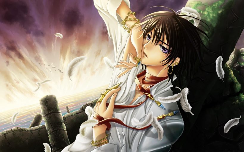 hình nền anime nam ngầu dành cho máy tính