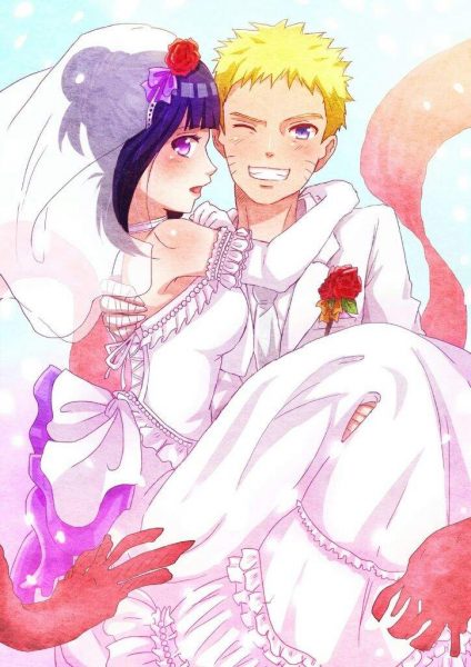 Hình ảnh Naruto vs Hinata đám cưới
