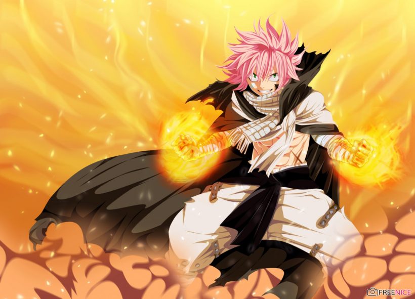 Hình ảnh Natsu Dragneel đẹp, chất, mạnh mẽ nhất trong Fairy Tail