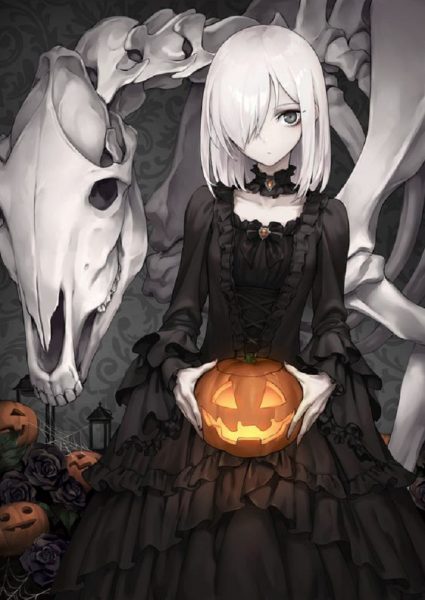 Hình ảnh halloween anime