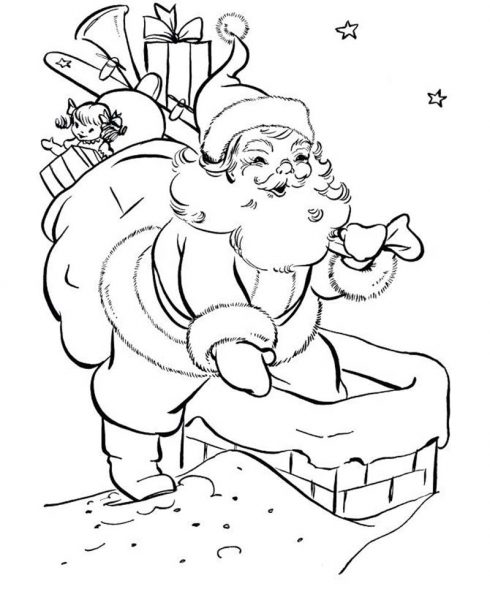 santa claus hat coloring page Awesome Coloring Pages Santa Claus