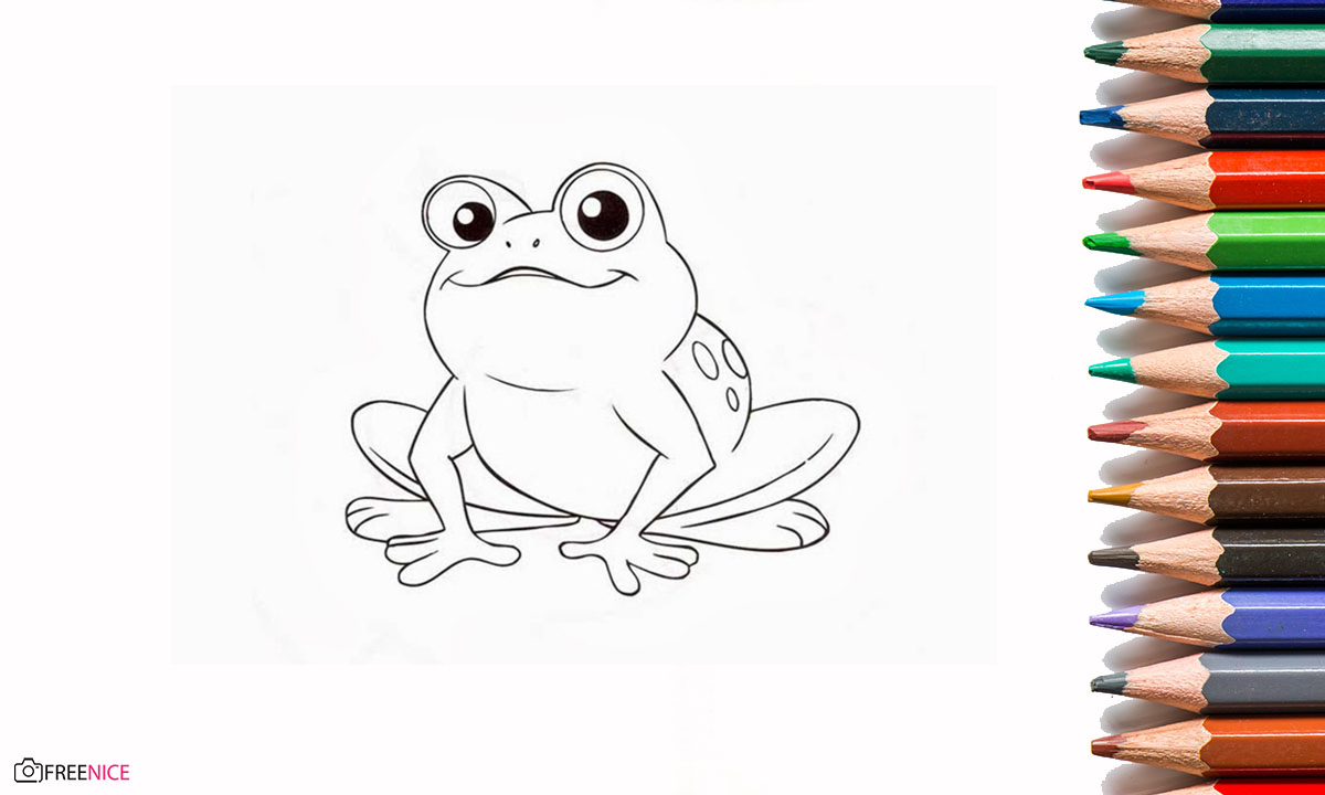 Cập nhật 53 về con ếch tô màu mới nhất  cdgdbentreeduvn