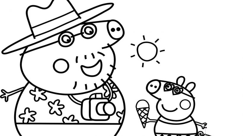 Best of How to Draw Peppa Pig Princess Coloring Pages for Kids a