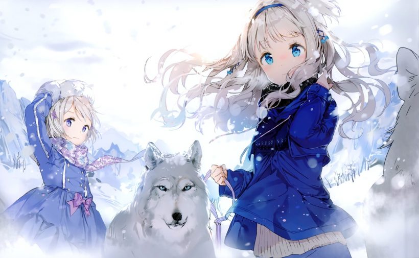 ảnh anime mùa đông đẹp nhất, siêu đáng yêu