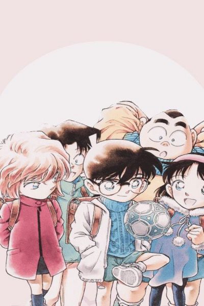 hình ảnh Conan cute và những người bạn