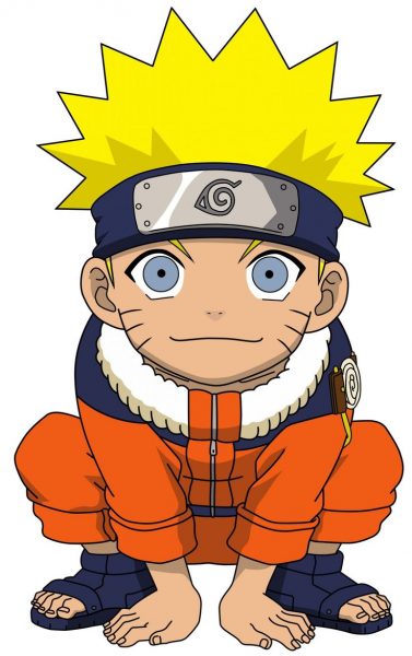 hình ảnh Naruto chibi cận mặt