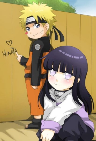 hình ảnh Naruto vs Hinata cute