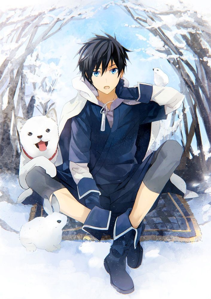 hình ảnh anime mùa đông dành cho iphone