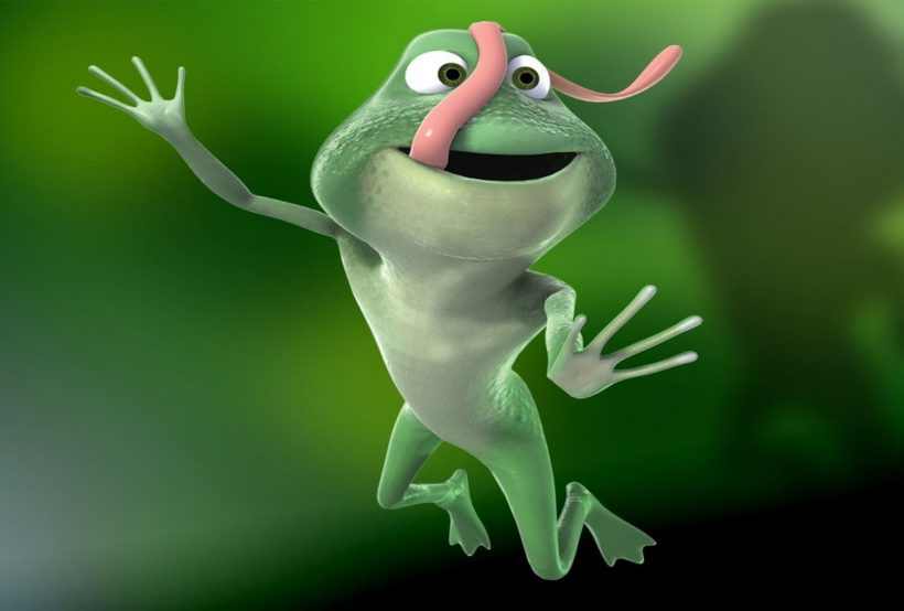 hình ảnh avatar hài hình con ếch