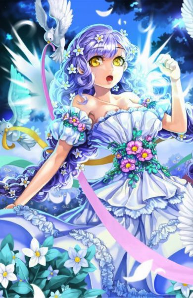 hình ảnh thiên thần anime dễ thương