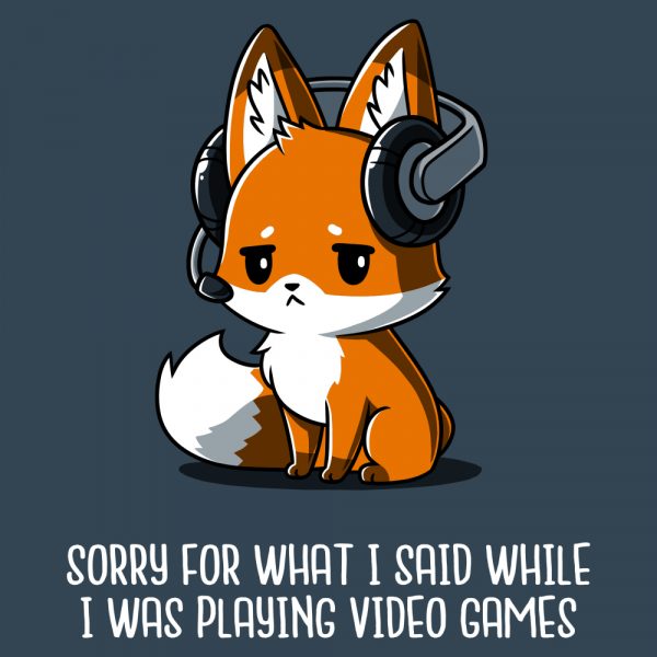 hình ảnh xin lỗi đáng yêu khi chơi game