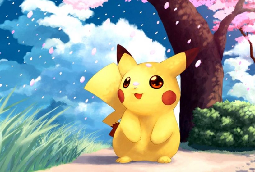 hình nền cute dễ thương Pikachu