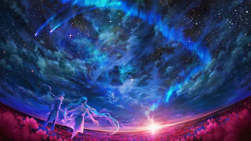 Background bầu trời - background sky Anime cực thu hút