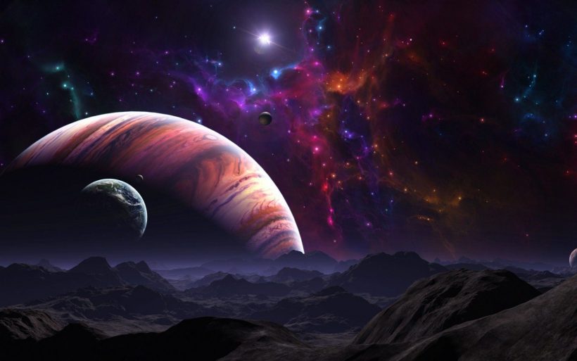 Background vũ trụ vô cùng ấn tượng