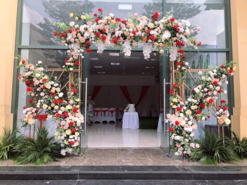 Cổng hoa cho đám cưới đẹp
