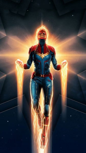 Hình ảnh Captain Marvel quyền năng