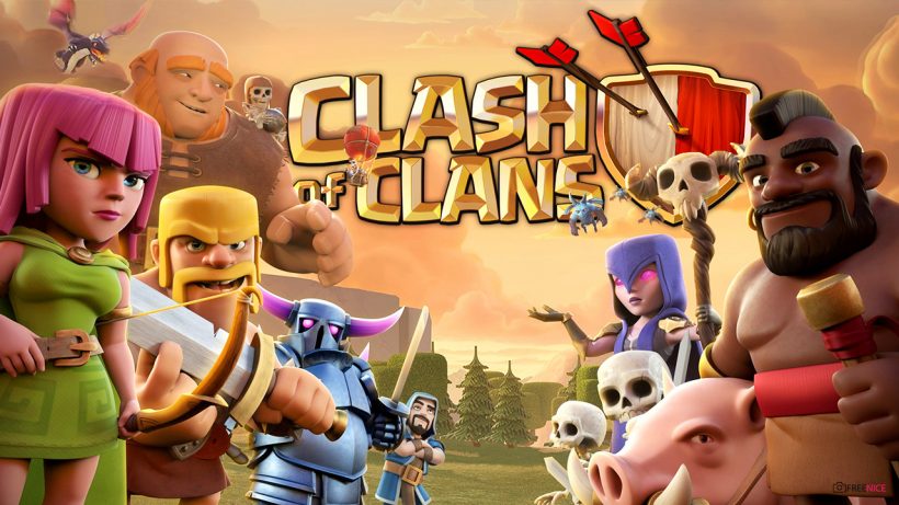 Hình ảnh Clash of Clans làm hình nền máy tính