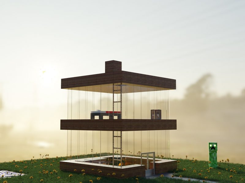 Hình ảnh Minecraft 3D đẹp chất ngất