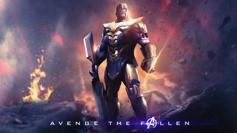 Hình ảnh Thanos ác nhân mạnh nhất vũ trụ Marvel