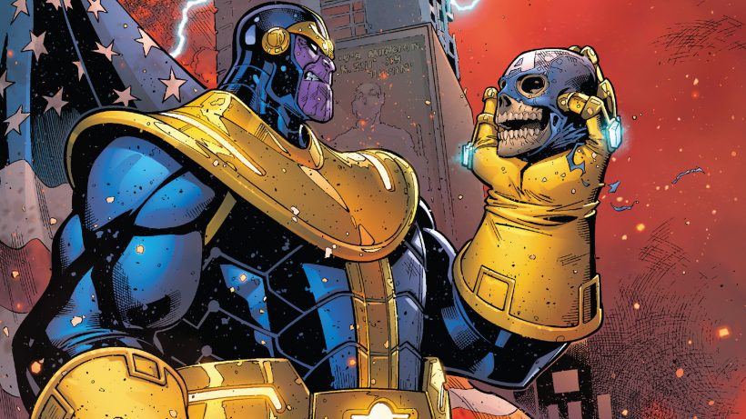 Hình ảnh Thanos có sức mạnh phi thường