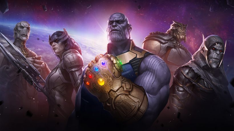 Hình ảnh Thanos đầy quyền năng