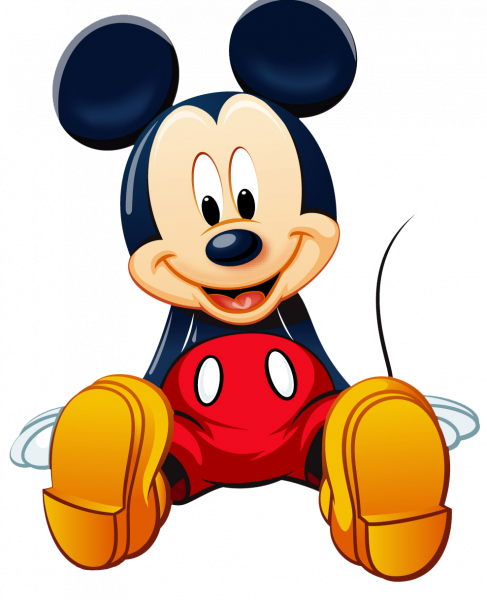 Hình ảnh chuột Mickey dễ thương cười tươi