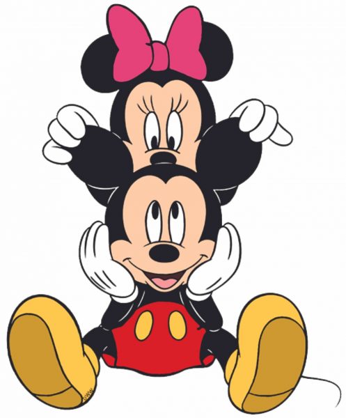 Hình ảnh chuột Mickey dễ thương và đáng yêu
