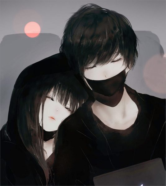 Hình ảnh đại diện avt anime cặp đôi