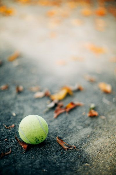 Hình ảnh quả bóng tennis sắc nét