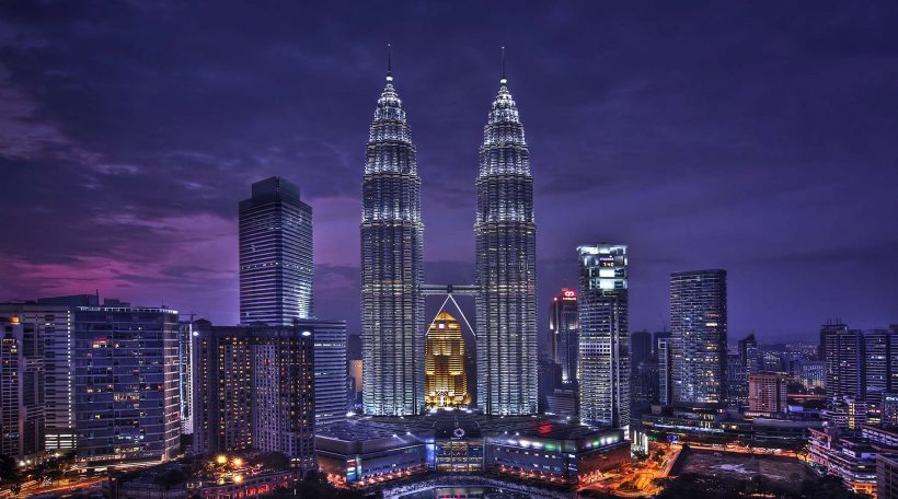 Hình ảnh tháp đôi Malaysia đẹp độc nhất
