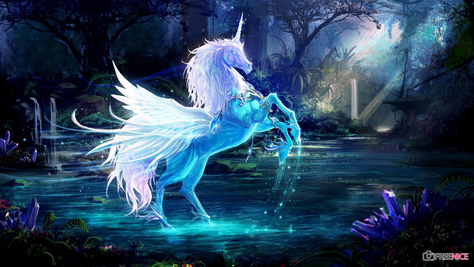 Hình ảnh Unicorn hình nền Unicorn đẹp cute dễ thương