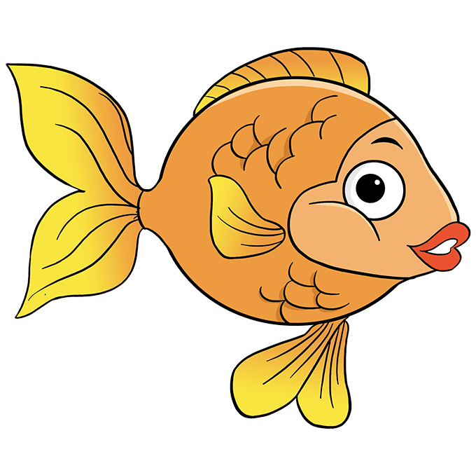 Hình ảnh Cartoon Dễ Thương đầy Màu Sắc Cá Biển Sinh Vật Vector PNG Miễn Phí  Tải Về  Lovepik
