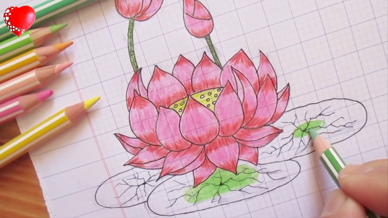 vẽ hoa sen đơn giản bằng bút chì  Lotus tattoo design Flower tattoos  Lotus flower tattoo design