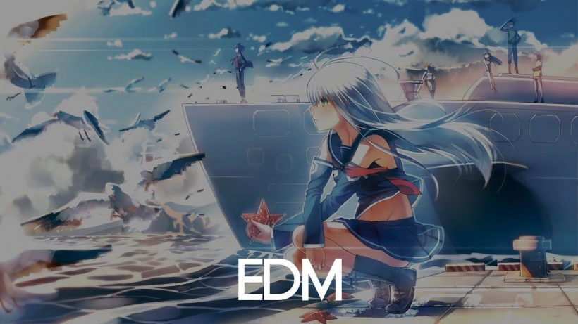 Hình ảnh EDM trong hình nền anime