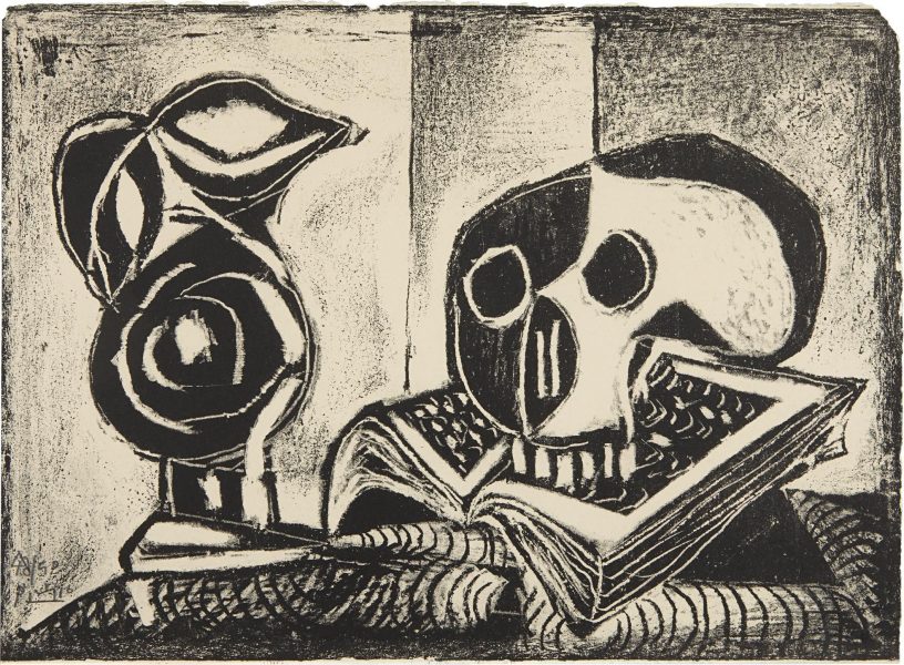 Tranh vẽ Picasso bản ngã suy tư