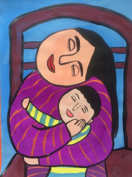 Vẽ tranh về mẹ đẹp nhất