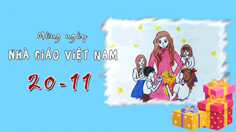 Về tranh về nhà giáo Việt Nam tuyệt đẹp