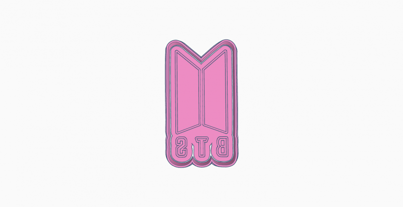 hình ảnh logo BTS đẹp đơn giản