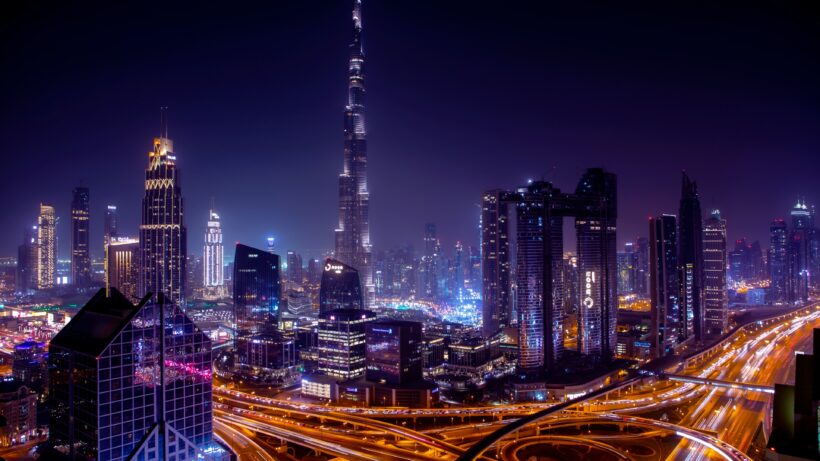 Hình nền thành phố Burj Khalifa