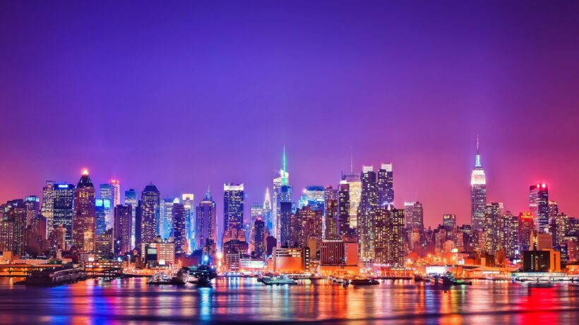 Hình nền thành phố New York 4k